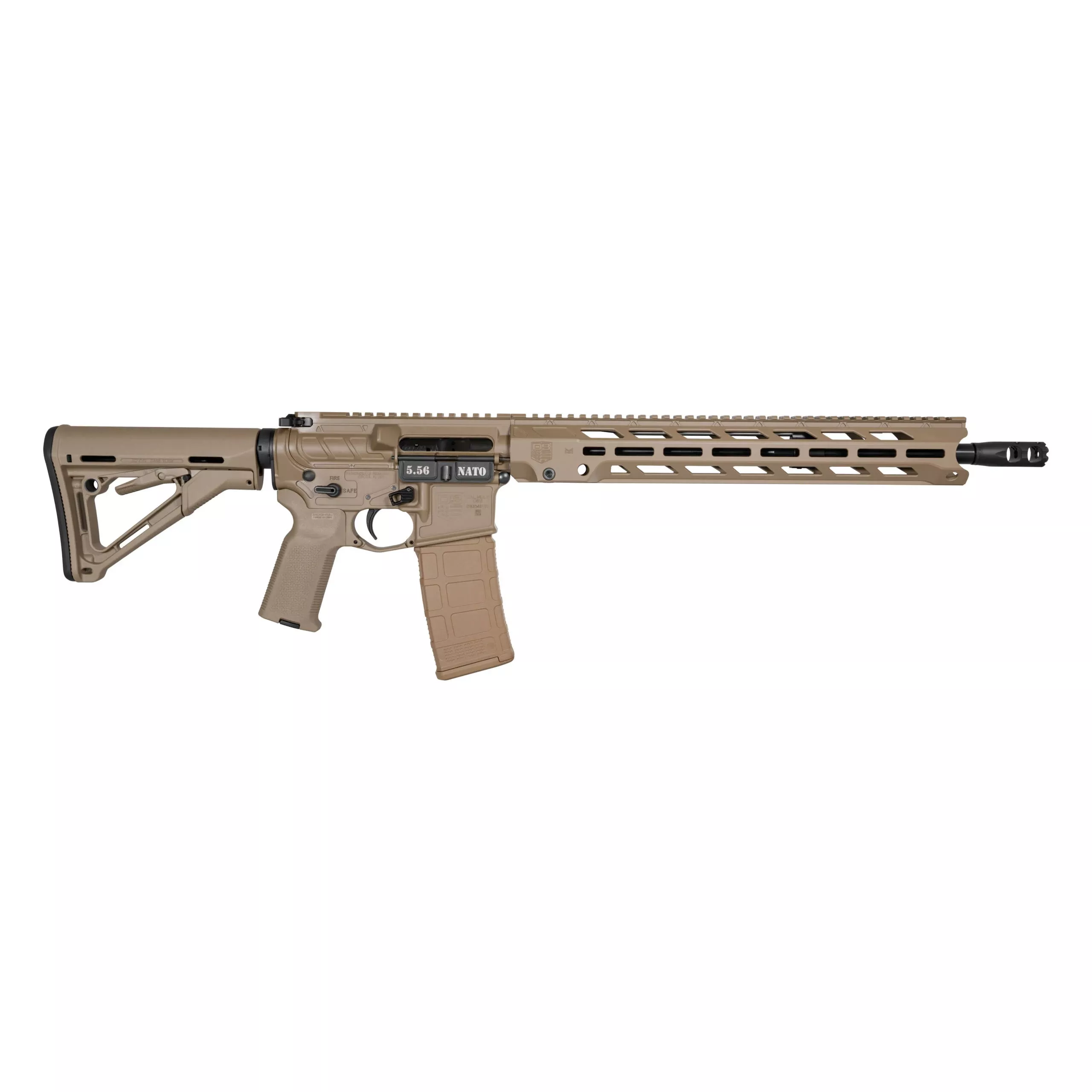 DIAMONDBACK FIREARMS DB15O 5.56MM FDE 16″ M-LOK