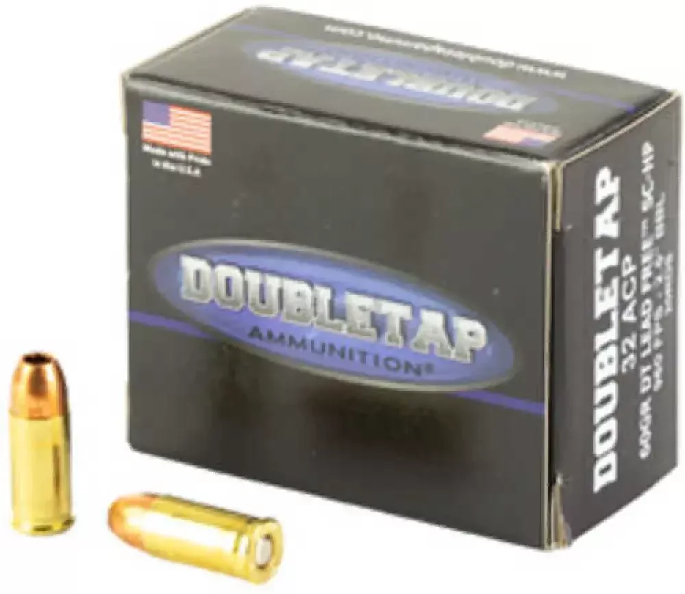 Doubletap Ammunition Lead Free 32 Acp Solid Copper Precision