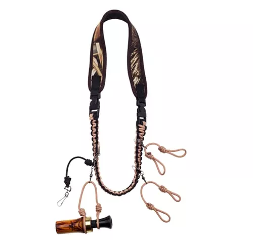 Duck Commander DNBQL3 Cut Em LanyardCamo Neoprene Around Neck