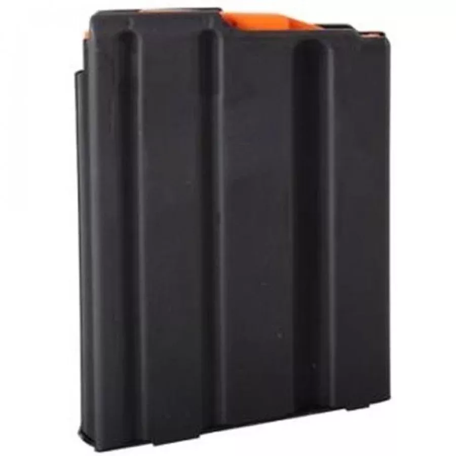 DuraMag AR Magazine Black/Orange 5.56/.223/300blk 5/rd