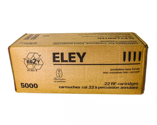 Eley .22 Rimfire - Case (5000 Count)