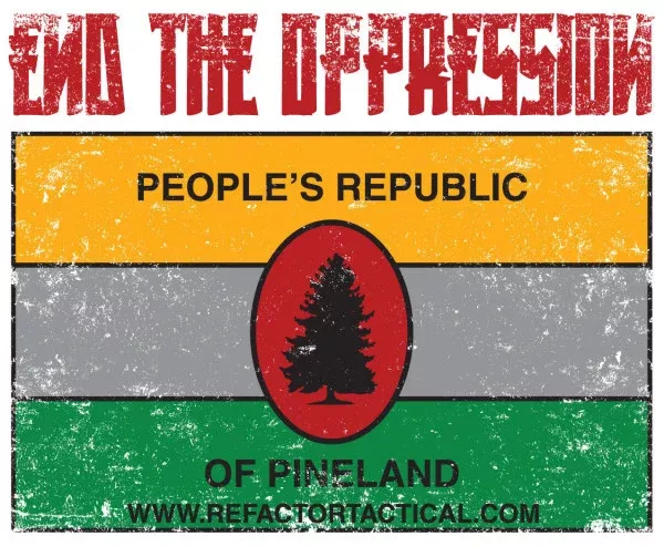 End the Oppression of Pineland Sticker