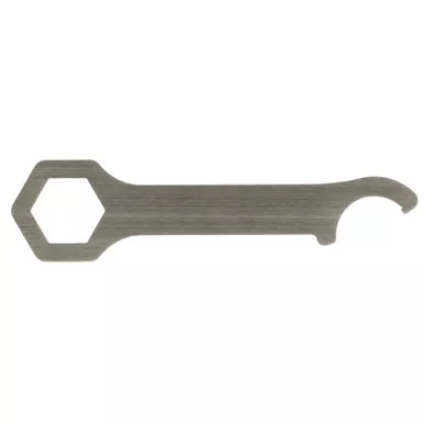Energetic Armament VOX Wrench, Mount Spanner, 1-1/4" Hex Wrench for End Caps, Stainless Steel, Silver EA20