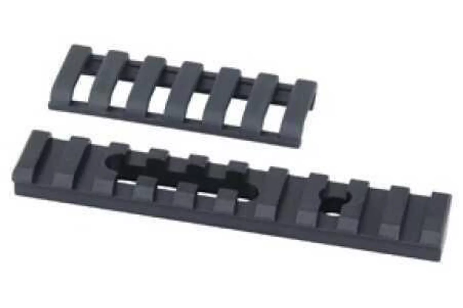 Ergo Aluminum UMP Rail 10 Slot w/ERGO Covers Hole/1 Black 4754
