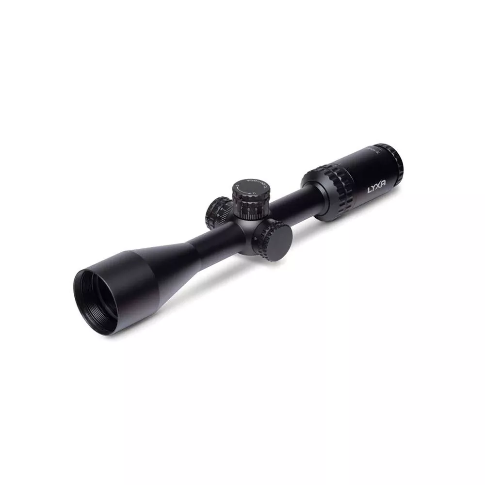 EXCLUSIVE Viridian LYXA Rifle Scope 3-12×44 1″ SFP BDC MOA Non-Illum Black