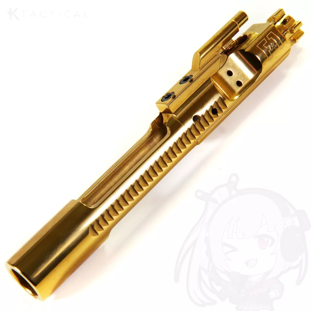 F-1 Firearms TiN BCG 223 / 556 Bolt Carrier Group Direct Impingement for AR-15