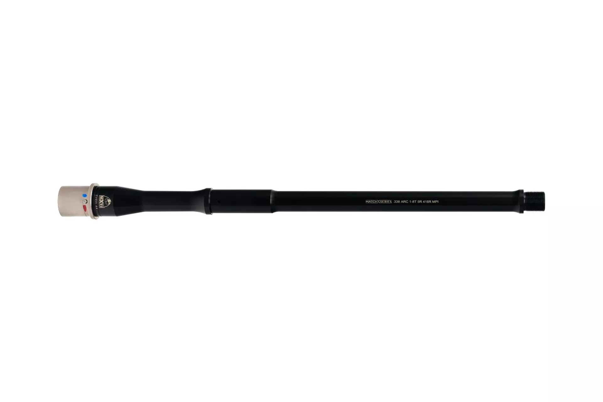 Faxon Firearms 14.5″ GUNNER 338 ARC Pistol 416R Stainless 5R Nitride Barrel 1:8 Twist – 15B338A8P145NGQ-5R-NP3
