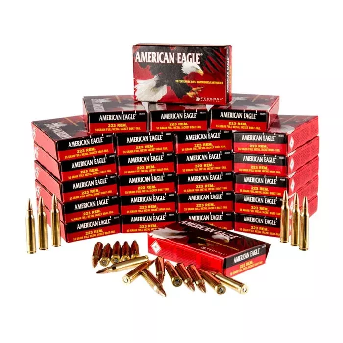 FEDERAL – 223 Remington 55gr Full Metal Jacket 500/Case Quantity Discount PriceAdd To Favorite