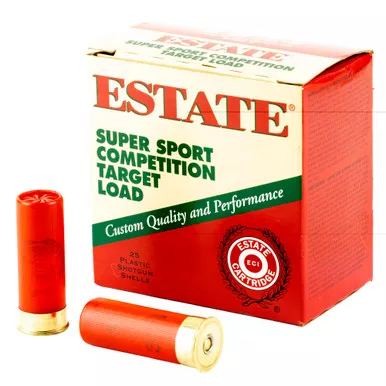 Federal Estate, Super Sport, 12 Gauge 2.75", #8, 1 oz, 25 Round Box SS12H18