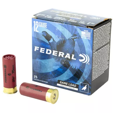 Federal Federal Game Load 12 Gauge 2.75 Inch #6 – Reliable Upland Game Shotshells