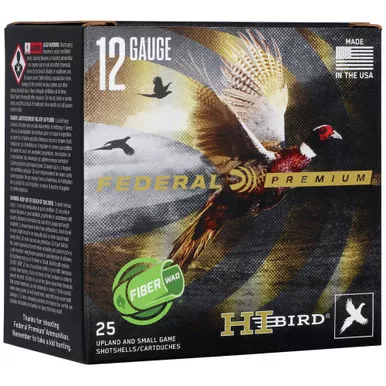 Federal Federal Hi-Bird 12 Gauge 2-3/4 Inch #5 Shotshells - 25 Rounds