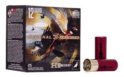 Federal, Hi-Bird, 12 Gauge, 2.75″, #7.5, 1 1/4 oz, Shot, 25 Round Box
