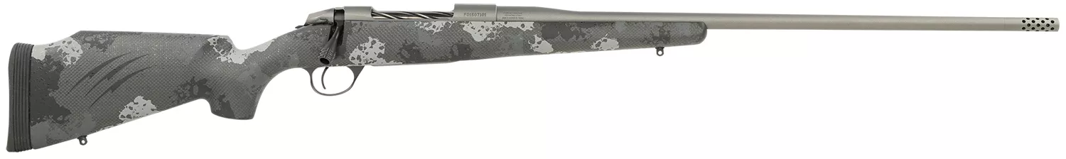 Fierce Firearms FSF7RM24TP FuryFull Size 7mm Rem Mag 3+1 24″ Stainless Match Grade Barrel, Gray Cerakote Steel Drilled & Tapped Receiver, Phantom Camo Fixed Synthetic Stock, Right Hand