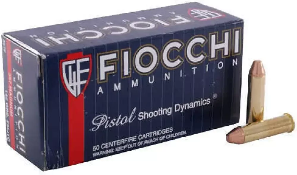 Fiocchi 357 Magnum Ammo Maximize Training Performance 50 Rounds
