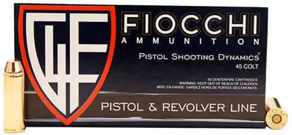 Fiocchi 45 Colt Full Metal Jacket Range Performance Unleashed