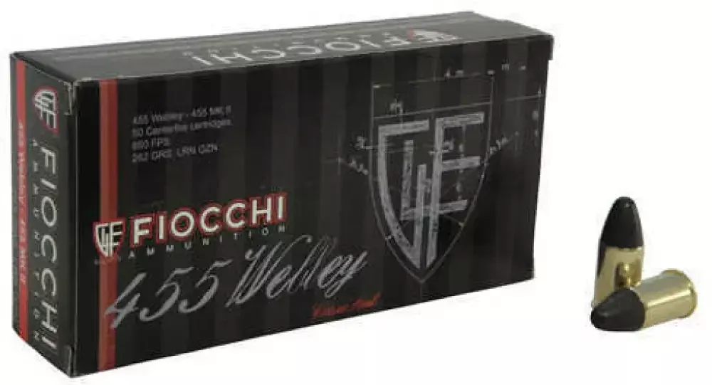 Fiocchi Webley Ammunition Gold Tip Lead Round Nose Power