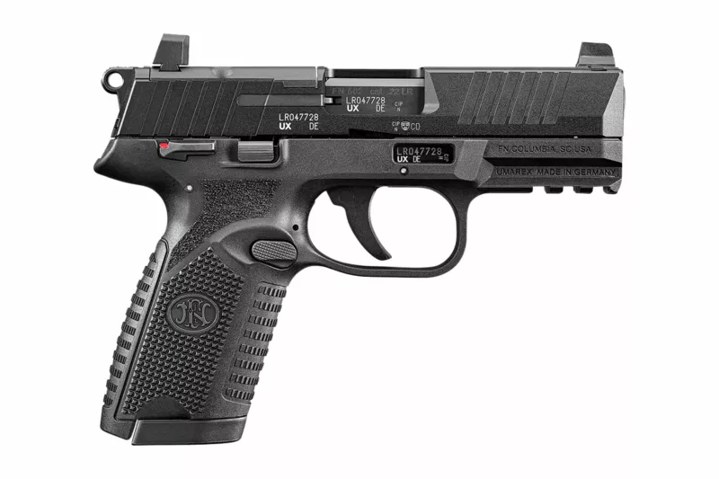 FN 502 MRD .22 LR 4″ Optic Ready 10+1 Semi-Auto Pistol – Black – 66-101013