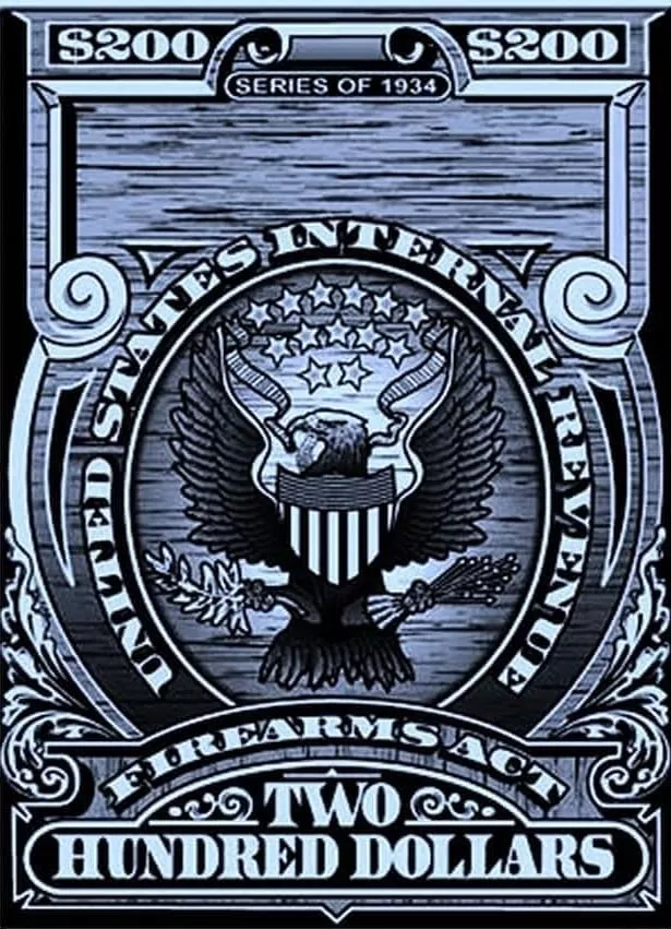 FORM 4 NFA TAX STAMP