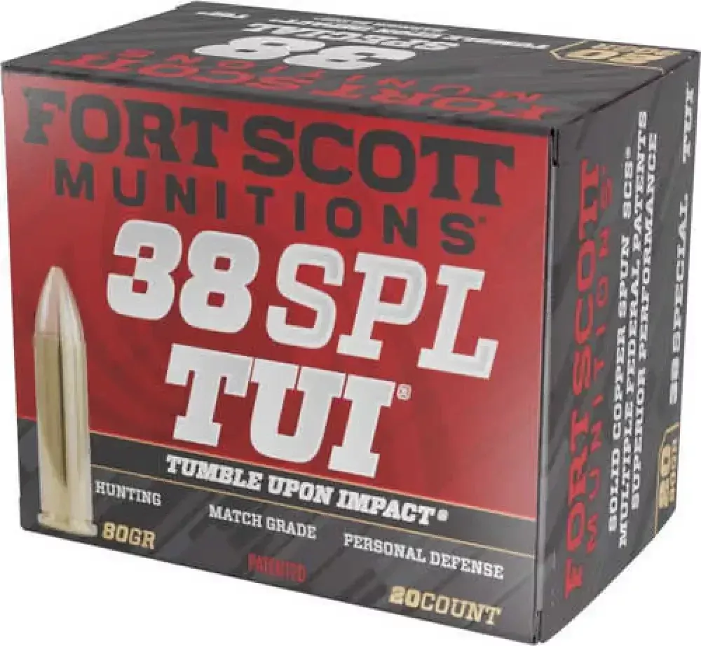 Fort Scott Munitions .38 Special Tui Ammo Unleashed