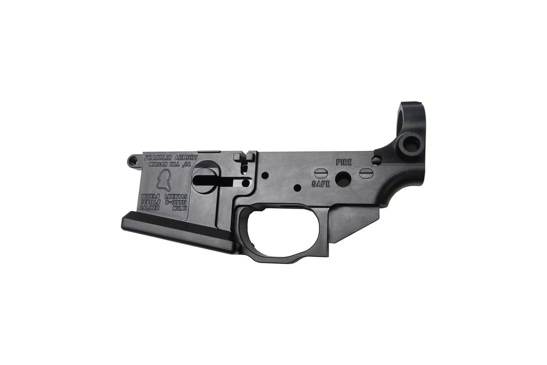 Franklin Armory Libertas Stripped Billet Lower Receiver – BLEM
