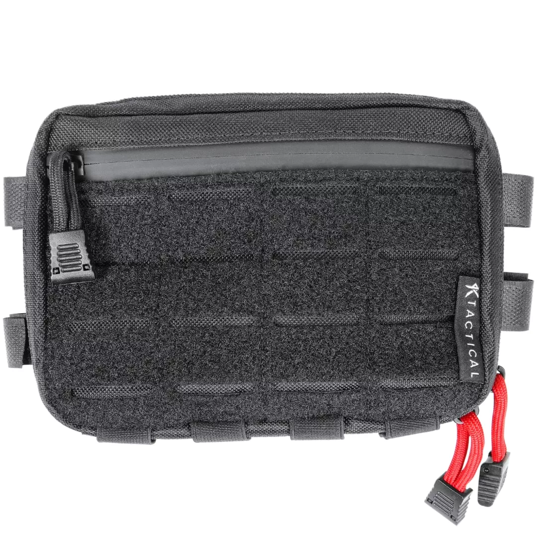 Front Admin Pouch for Plate Carrier, Padded Multi Pocket Molle