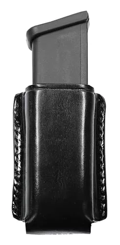 Galco QMC40B QMC Mag Carrier Black Leather Belt Slide Belts 1.75" Wide Compatible w/ FN Five-seveN Ambidextrous Hand