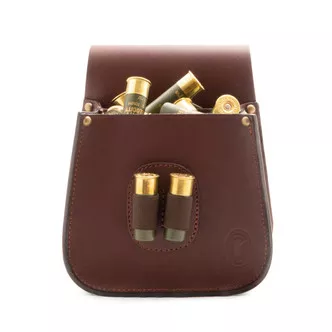 Gamekeeper Divided Leather Shooting Pouch
