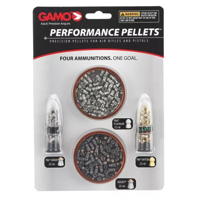 Gamo USA Combo Pack - Pellets, .22 Pellet