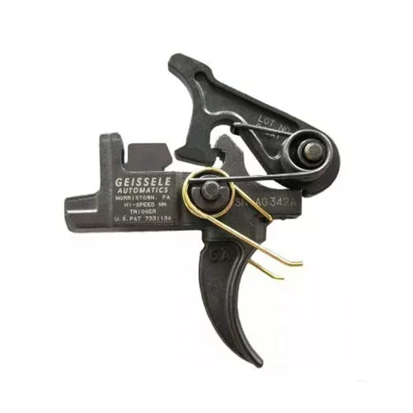 GEISSELE AUTOMATICS LLC – Hi-Speed National Match 2-Stg Curved Trigger Set w/Large Pin Quantity Discount PriceAdd To Favorite