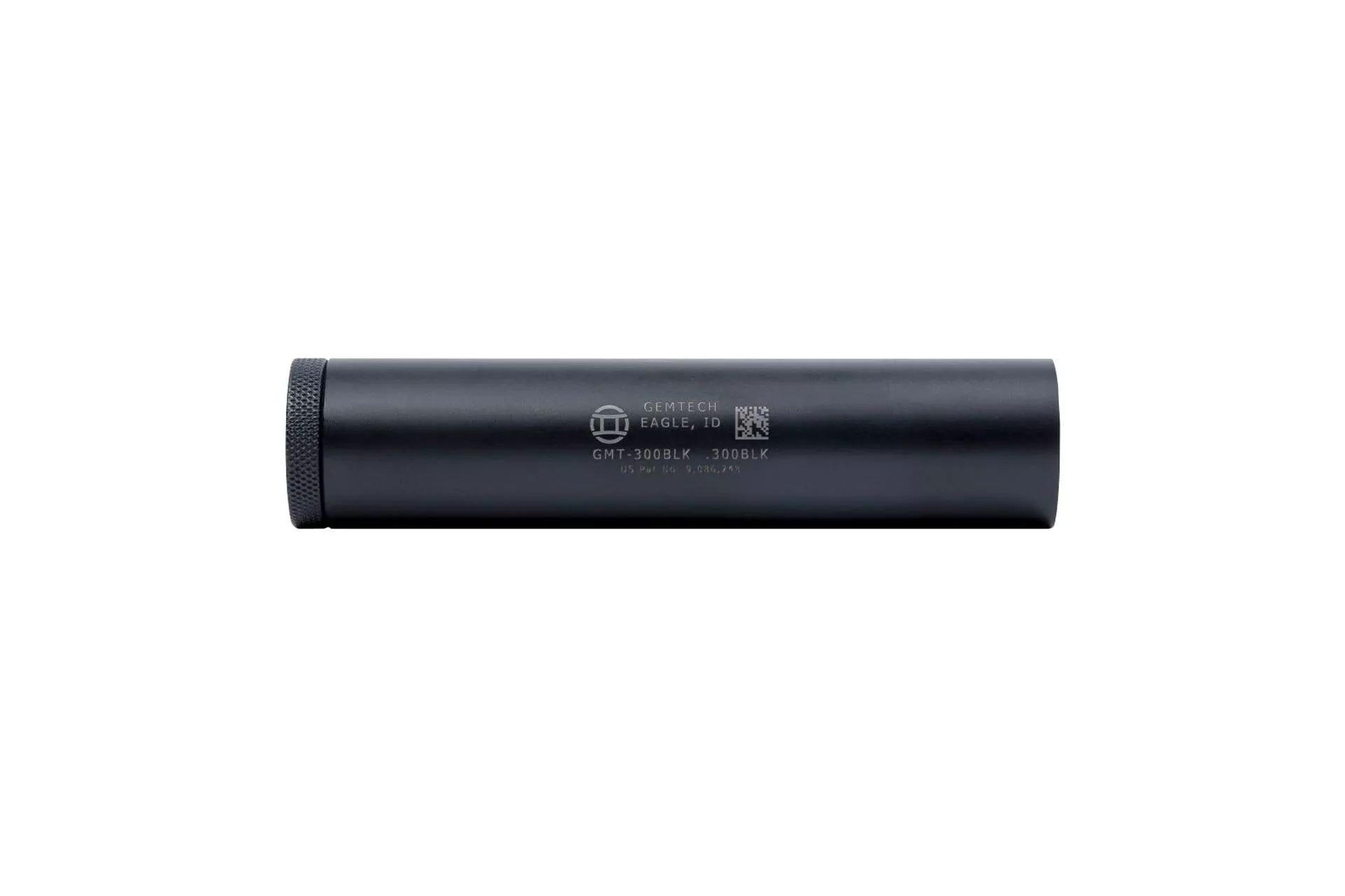 Gemtech GMT-300BLK Direct Thread Rifle Suppressor – 5/8×24 – 12119