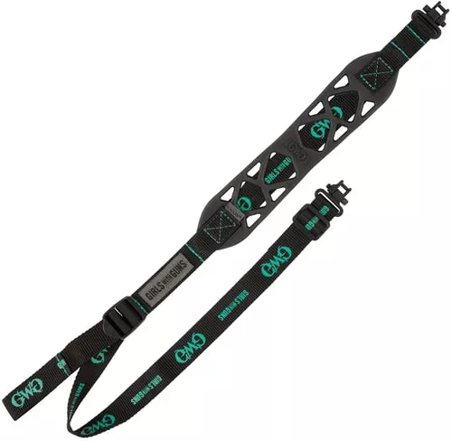 Girls With Guns 8274 Black LabelBlack Rubber 22.50″-39″ OAL Adjustable
