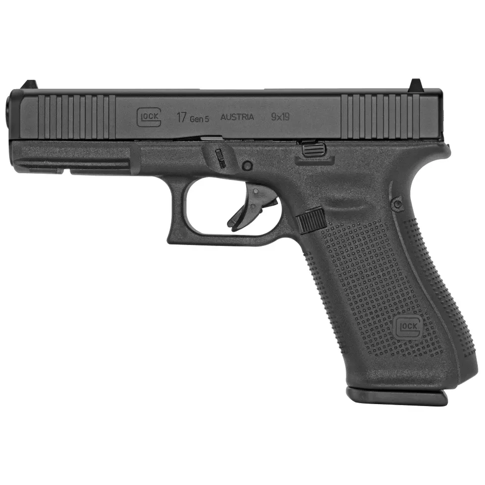 GLOCK 17 GEN5 9MM Pistol with 3 Magazines and 17-Round Capacity