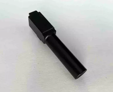 Glock 26 Drop-In Barrel — 9mm Black Nitride, Crown Cut (Gen 3-4)
