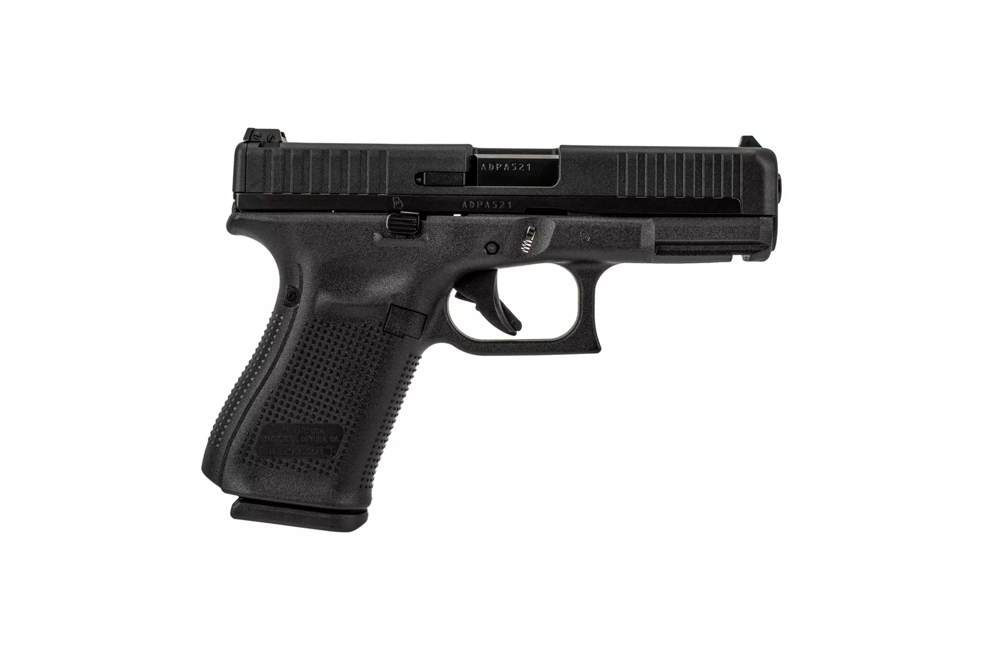 Glock 44 4.02″ 22LR 10rd Compact Semi-Automatic Pistol – Black – GLUA4450101