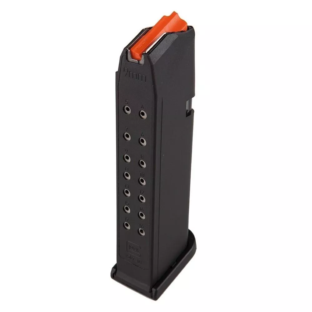 Glock Gen5 Factory Magazine G17 G17L G19 G26 G34 9mm Luger 17/rd (BULK)