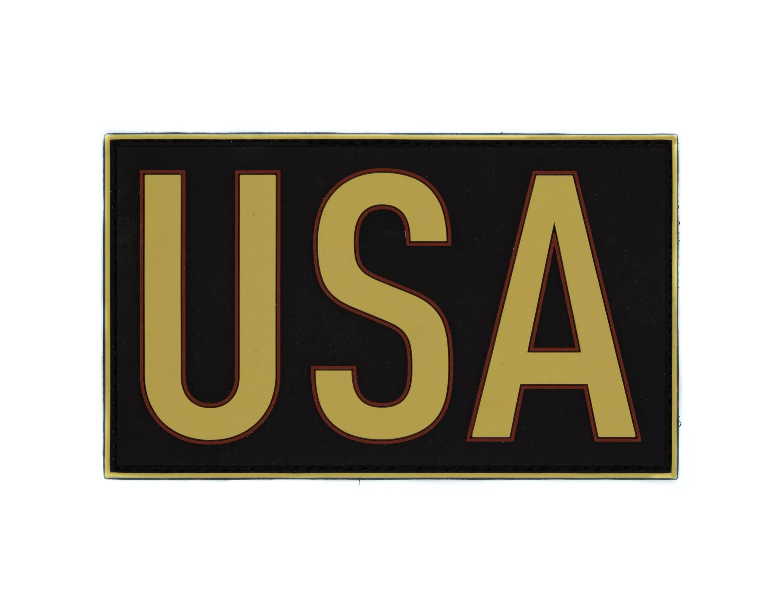 Gold & Black USA Patch