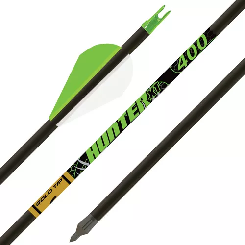 GOLD TIP ARROW HUNTER XT 300 – 2″ RAPTOR VANES 1/2DOZ