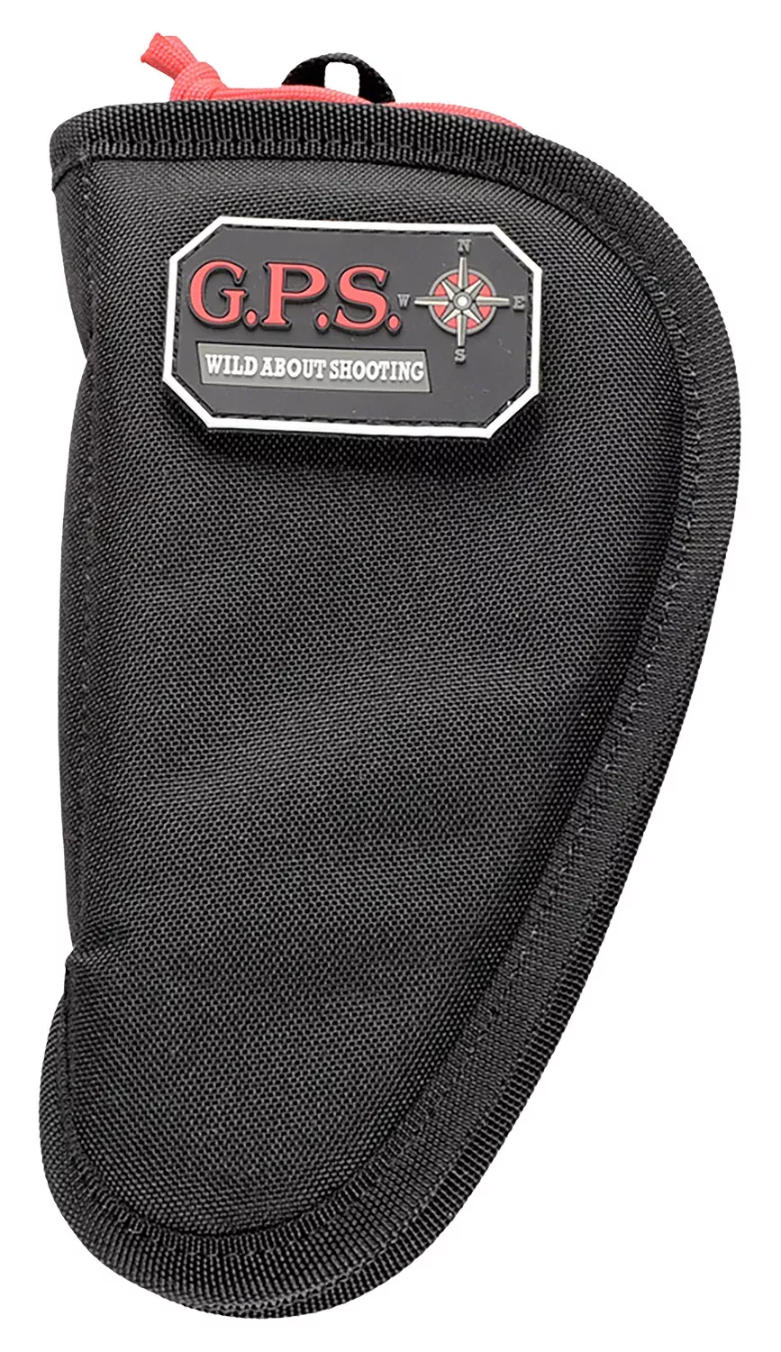GPS Bags 1004CPCB Discreet Casew/ Black Finish w/ Lockable Zipper for 4" or Less Barrel Handgun