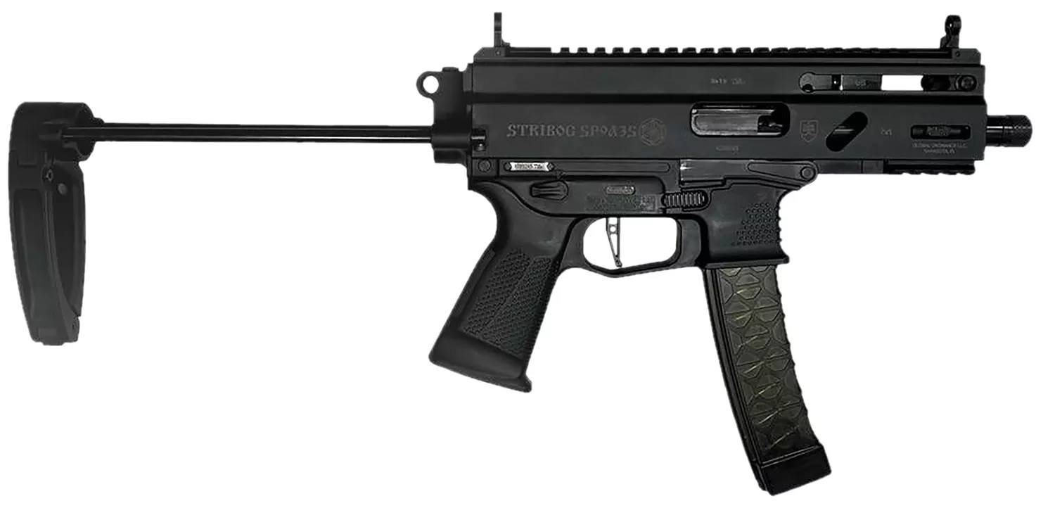Grand Power 810091152843 Stribog SP9A35 9mm Luger 30+1 PDW Tailhook Brace
