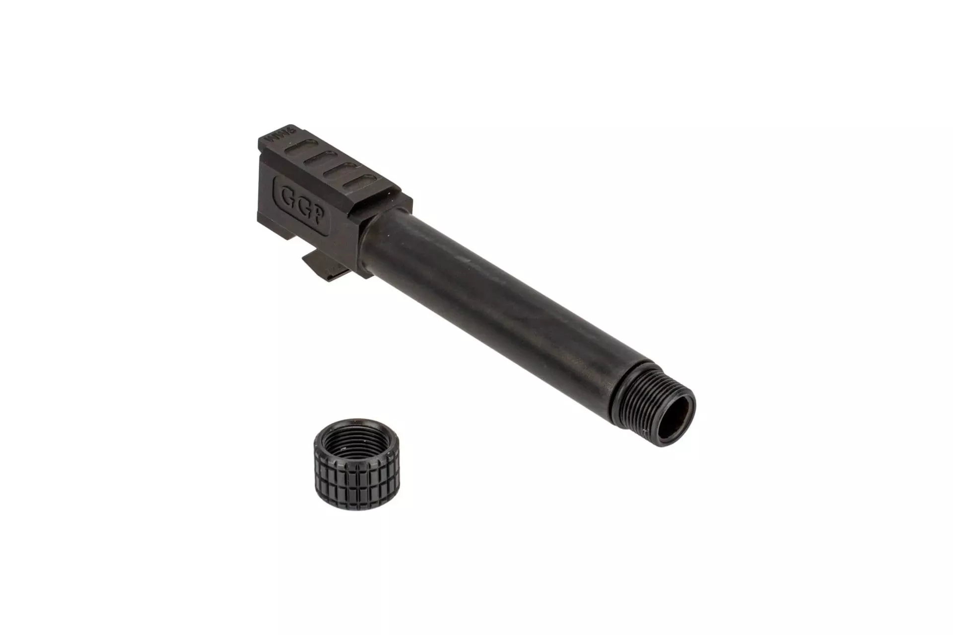 Grey Ghost Precision Threaded Match Grade Barrel For GLOCK 19 Gen5 – Black 1:10 Twist – Barrel-G19-5-T-BN