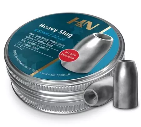 H&N .22 Slug 40gr Heavy Slug Hollow Point Slugs