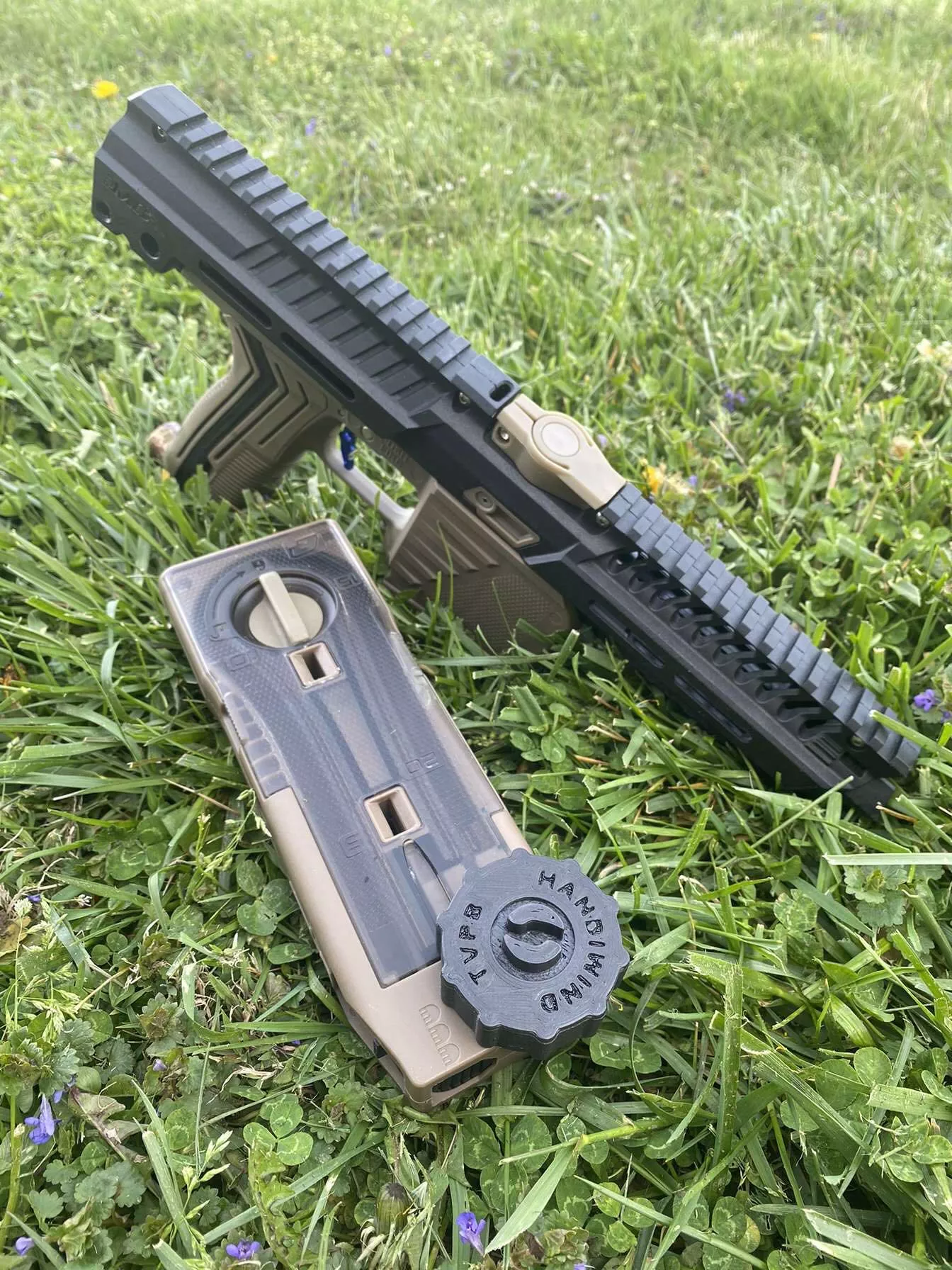 Handiwind CF20 / T15 / T16 Ratcheting Paintball Mag Winder
