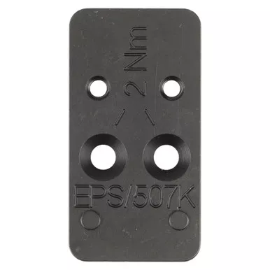 Heckler & Koch Mounting Plate, Fits HK VP9 OR to Holosun 407K/507K/EPS, Black