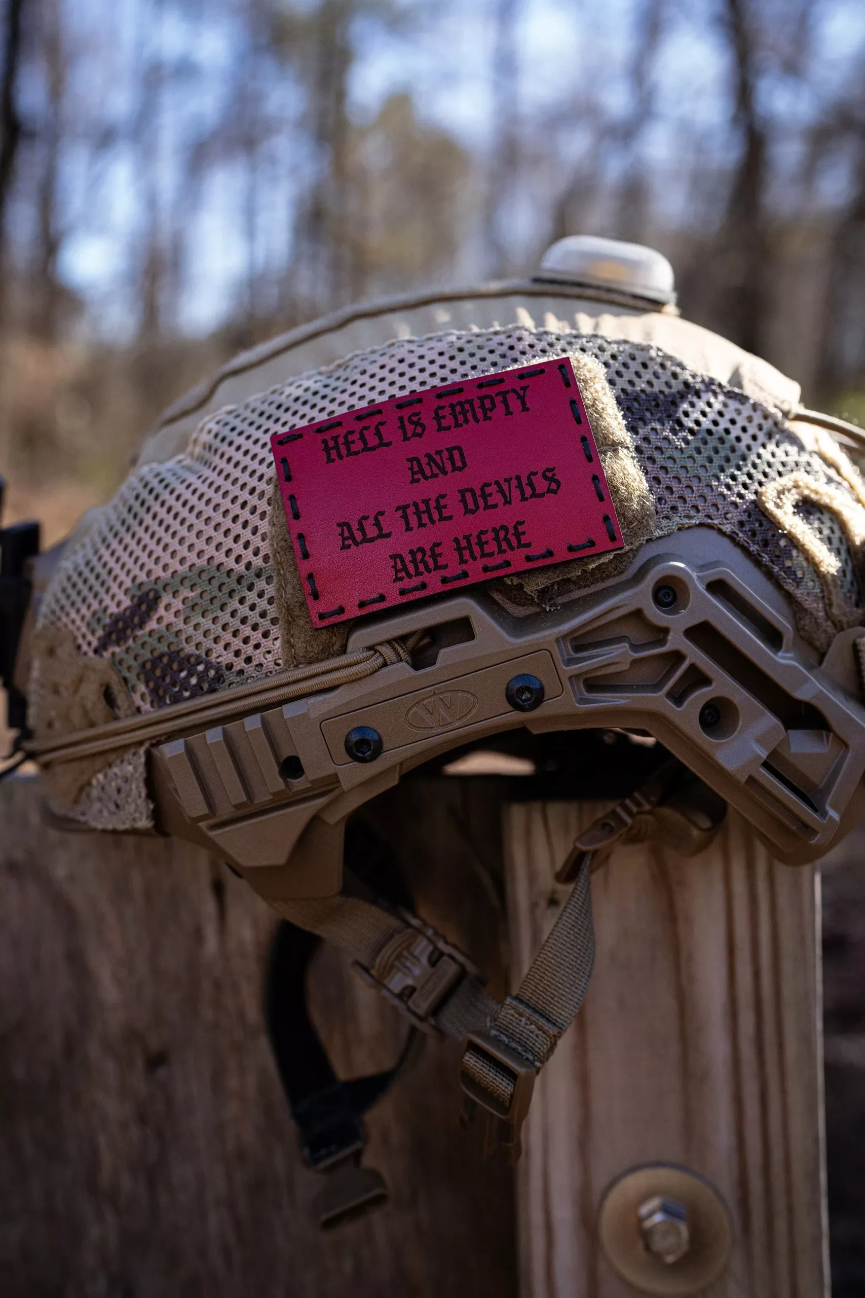 Hell is Empty Leather Patch