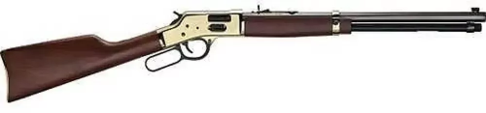 Henry Big Boy Brass .44 Mag Rifle: Pure Power, Polished Perfection!