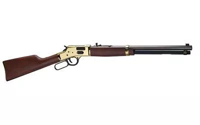 Henry Repeating Arms, Big Boy, Lever Action Rifle, 44 Magnum, 20″ Octagon Barrel, Brass Receiver, Fully Adjustable Semi Buckhorn Sights, American Walnut Stock, 10 Rounds