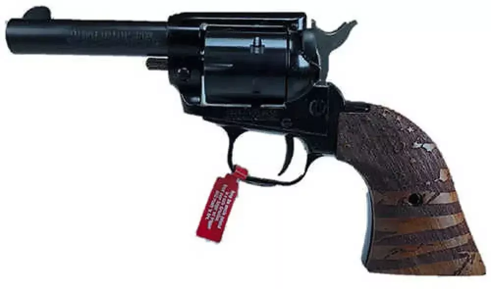 Heritage Barkeep 22lr Single Action Flag Custom Revolver