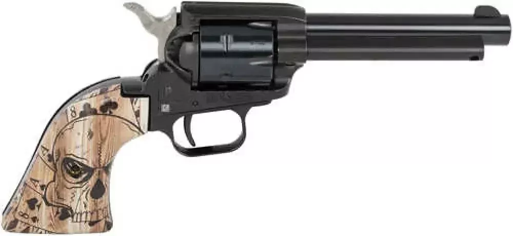 Heritage Rough Rider Revolver: Deadman's Hand Ivory Grip Power!