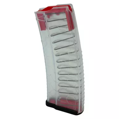 HEXMAG Hexview - AR Rifles, 223 Remington, 30 Rounds, Magazine, Translucent Clear