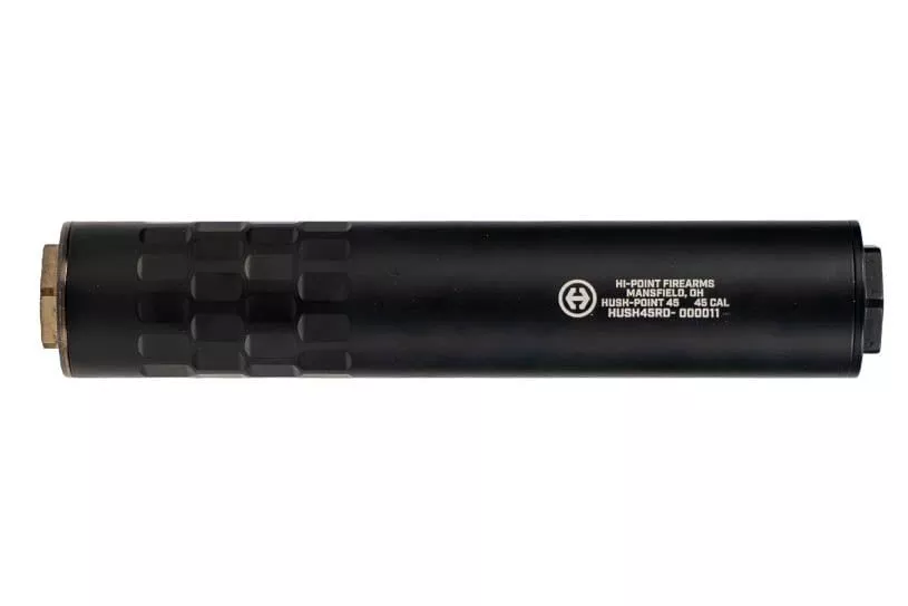 Hi-Point Hush Point 45/9 Monocore 1/2×28 & .578×28 Direct Thread Suppressor – HP45/9